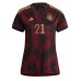 Germany Ilkay Gundogan #21 Replica Away Shirt Ladies World Cup 2022 Short Sleeve